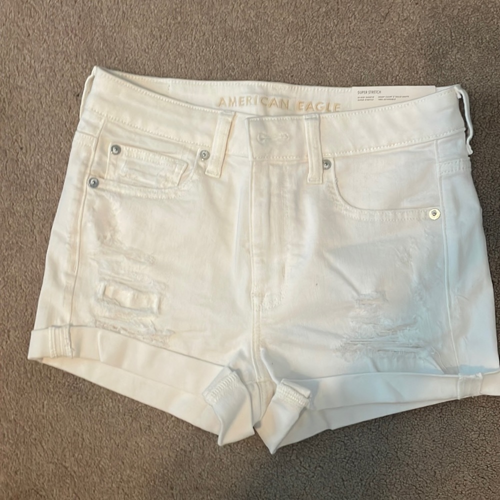 American eagle mid-rise shortie